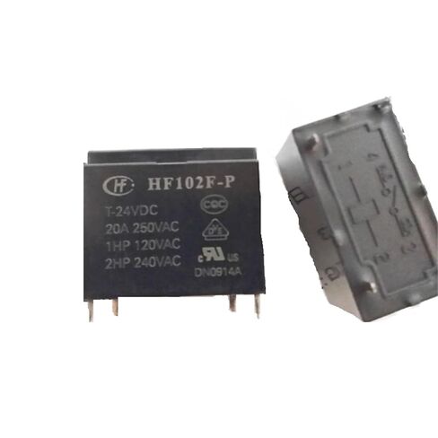 10 قطعة/الوحدة التتابع HF102F-P-T 24VDC 4 دبابيس HF102F-P G4A-1A-PE in Kuwait