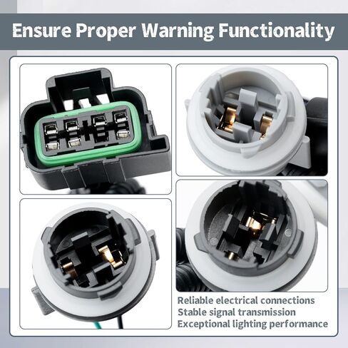 15306135 حزام أسلاك الضوء الخلفي متوافق مع شيفروليه تاهو سوبربان 1500 2500 2000-2006 بديل لجي إم سي يوكون XL 1500 2500 2000-2006 استبدال مقبس تسخير الضوء الخلفي الأيسر LH in Kuwait
