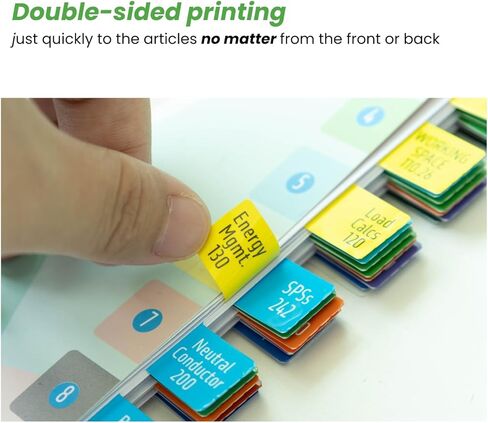 Index Tabs for NEC 2026 Code Book – Color-Coded for Quick Navigation – with Wire & Raceway Chart, Formula Guide, 2 Ohm’s Law Stickers, Page Numbers Sheet & Alignment Guide (Book Not Included) in Kuwait