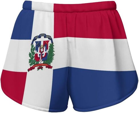 Adugen Origei European Union Flag Women's Athletic Shorts Running Womens Gym Workout Shorts in Saudi Arabia