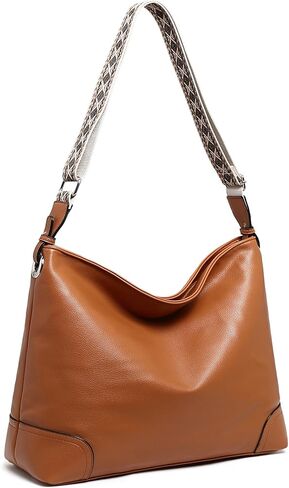 SENDEFN Women's Soft PU Leather Tote Shoulder Bag, Hobo Crossbody Shoulder Handbag, Big Capacity Ladies Travel Purse in Kuwait