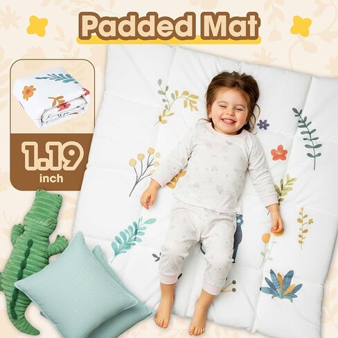 خيمة Teepee للأطفال ، خيمة لعب الأطفال الطبيعية مع الأعلام الملونة و MAT و Dream Catcher ، أطفال قابلة للطي Teepee Tent من السهل التجميع للفتيات والفتيان in Kuwait