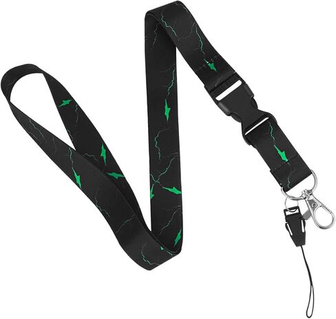 حبل رقبة قابل للفصل للمفاتيح، حبل سلسلة مفاتيح من القماش الناعم، حبل رائع لشارة الرقبة، مع إبزيم سريع الفك للنساء والرجال في المكتب in Kuwait