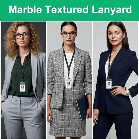 حبل رقبة قابل للفصل للمفاتيح، حبل سلسلة مفاتيح من القماش الناعم، حبل رائع لشارة الرقبة، مع إبزيم سريع الفك للنساء والرجال في المكتب in Kuwait