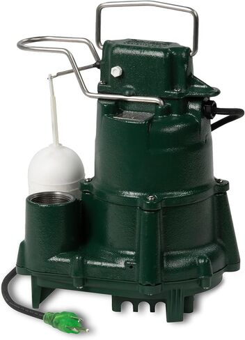 Zoeller 98-0001 115 فولت 1/2 حصان موديل M98 Flow-Mate أوتوماتيكي من الحديد الزهر حوض غاطس أحادي الطور / مضخة مياه ... in Kuwait