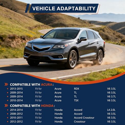 ضاغط تكييف هواء CO-29030C متوافق مع Acura TL 3.5L/3.7L 2009-2012، TSX 2010-2012 2013-2014، RDX 2013-2015 متوافق مع Honda Accord Crosstour استبدال # 158335 in Kuwait