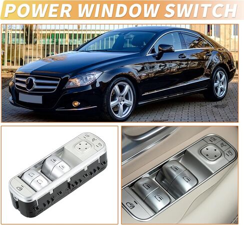 X AUTOHAUX Front Left Driver Side Power Window Switch for Mercedes-Benz GLE 350 GLE 450 Window Control Switch for Mercedes-Benz GLS 580 in Saudi Arabia