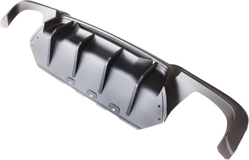 NINTE Rear Lip Fits for BMW F10 M5 with M Sport 2011 2012 2013 2014 2015 2016 ABS Painted Matte Black Quad Exhaust Bumper Diffuser in Kuwait