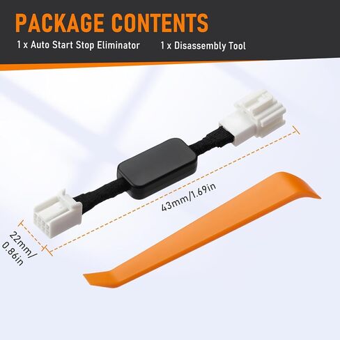 Auto Start Stop Eliminator Compatible with Honda Pilot 2016 2017 2018,Ridgeline 2020-2023, Plug & Play Start/Stop Memory Module, Disables Auto Engine Stop in Kuwait