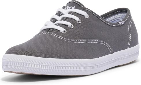 Keds womens Champion Canvas Sneaker, White, 8.5 US in Kuwait