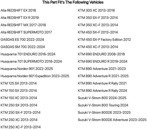 إطار حديد من الألومنيوم من TUSK مع طقم مفتاح ربط المحور 27 مم و32 مم لـ KTM 690 ENDURO R 2019-2023 in Saudi Arabia