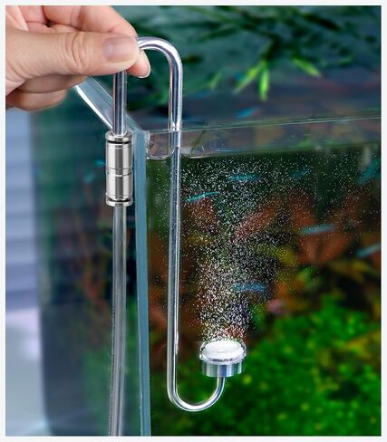 Aquarium Stainless Steel CO2 Diffuser Atomizer with Integrated Check Valve, DC300-25 in Kuwait