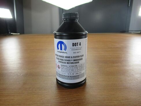 Mopar Chrysler Dodge Jeep Ram Dot 4 Brake Fluid Clutch Fluid 12 OZ OEM in Saudi Arabia