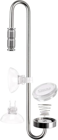 Aquarium Stainless Steel CO2 Atomizer for Rimless Tanks, DC300-20 in Saudi Arabia
