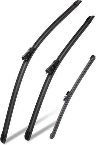 Windshield Wiper Blades for Honda Civic Hatchback 2022-2025 Replacement Front & Rear Wiper Blades, Premium All Season All Weather Automotive Front Rear Wipers Set/ 24"+19"+12" in Saudi Arabia