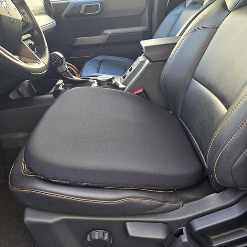 Low Profile, Light Weight Gel Seat Cushion for Car/Truck and Office Chair, Ideal for Drivers and Office Use (Standard, L18-18x20) in Saudi Arabia