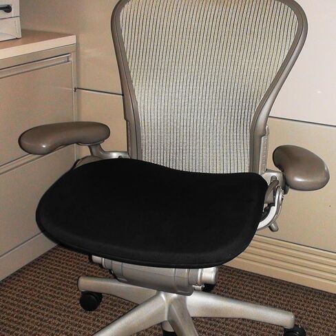 Low Profile, Light Weight Gel Seat Cushion for Car/Truck and Office Chair, Ideal for Drivers and Office Use (Standard, L18-18x20) in Saudi Arabia