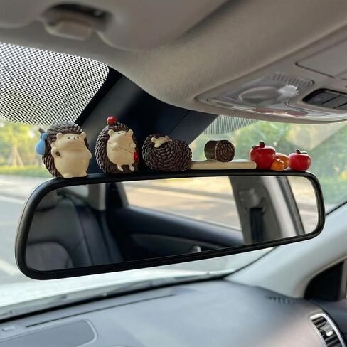 7 قطع ديكور لوحة قيادة السيارة على شكل قنفذ لطيف مع ملصقات، وديكور شاشة الكمبيوتر، وإكسسوارات السيارة الجمالية للنساء in Kuwait