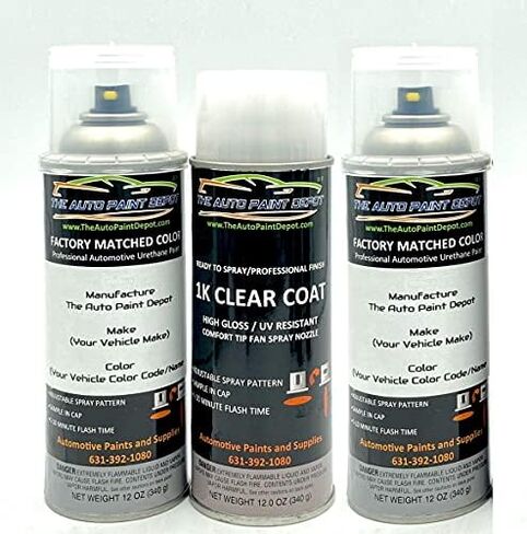 Auto Paint Depot Touch Up Paint for Lincoln MKS,MKT,MKX,MKZ-Platinum Dune Pearl Tricoat BK/M7306 (All Years, All Models) Aerosol Spray with Clear Coat in Kuwait