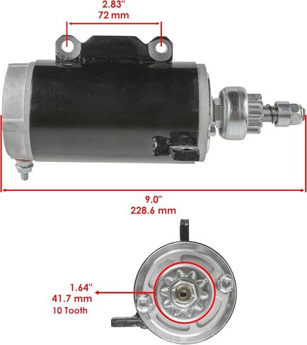 Caltric Starter Compatible with Johnson 88 88Hp 88Msl 88-MSL 88Tsl 88-Tsl 1994 1995 1996 Marine in Saudi Arabia
