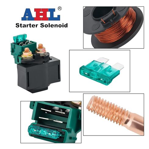 AHL Starter Solenoid Relay for Honda GL1000 Goldwing 999cc 1976 1977 1978 1979 / GL1200 Gold Wing Aspencade Interstate 1984 1985 1986 1987 in Kuwait