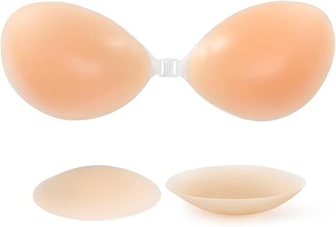 Ultra Sticky Push Up Bra–Strapless Backless Adhesive for Women,Reusable Silicone for Wedding Dresses in Saudi Arabia