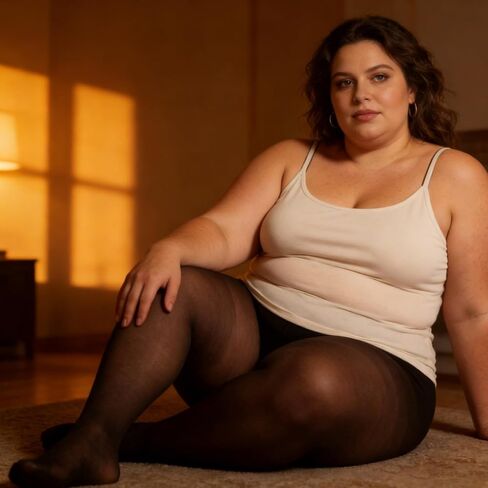 2 Pairs Plus Size Sheer Tights for Women High Waist Control Top Stockings Ultra Thin Pantyhose with Reinforced Toes in Kuwait