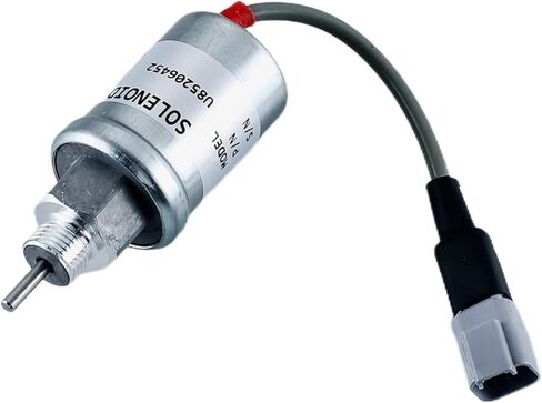 12V الوقود اغلاق الملف اللولبي صالح لبيركنز 402D 403C 403D 404C 404D HL403C-15 HR404C-22T وقف الملف اللولبي استبدال U85206452 U85206451 U85206520 185206452 185206450 185206451 in Kuwait