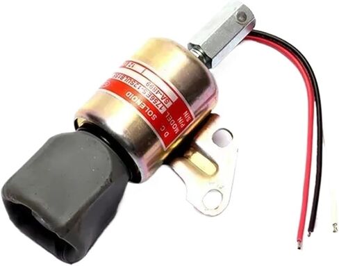 For Engine Excavator Parts Flameout Solenoid Valve SA-4899 Oil Cut Valve Switch 1756ES-12SULB1S5 Assembly(12V) in Kuwait