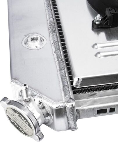 3 Row Core Aluminum Radiator for 1968-1988 Chevy Camaro Chevelle El Camino Monte Carlo Caprice Impala Nova 1973-1987 Radiator + 16" Fan W/Shroud All Aluminum Radiador in Kuwait