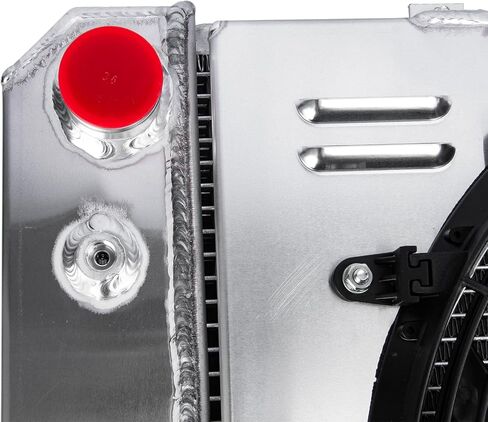 3 Row Core Aluminum Radiator for 1968-1988 Chevy Camaro Chevelle El Camino Monte Carlo Caprice Impala Nova 1973-1987 Radiator + 16" Fan W/Shroud All Aluminum Radiador in Kuwait