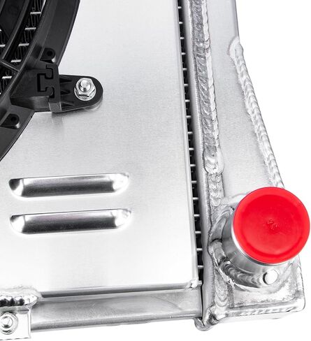 3 Row Core Aluminum Radiator for 1968-1988 Chevy Camaro Chevelle El Camino Monte Carlo Caprice Impala Nova 1973-1987 Radiator + 16" Fan W/Shroud All Aluminum Radiador in Kuwait