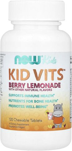 Kid Vits, Berry Blast Now Foods 120 Chewable in Saudi Arabia