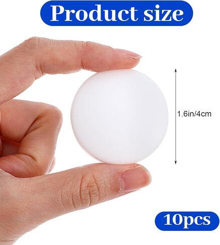 6 Pcs Door Stop for Wall, 1.6 Inch White Door Stoppers Wall Protector, Silicone Doors Bumpers with Strong Adhesive, Round Anti-Collision Pad for Doors Knob Protection in Kuwait