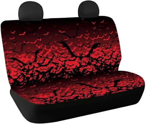 Galaxy Non-Slip Stretch Universal Car & Truck Van SUV Back Seat Covers - Protect Against Dirt & Pet Fur in Kuwait