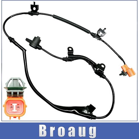 2 قطعة مستشعر سرعة العجلات الخلفية اليسرى واليمنى ABS متوافق مع أكورا MDX 2001-2006، هوندا بايلوت 2003-2008 أرقام OE 57470-S3V-A52، 695-661، 57475-S3V-A52، 695-657 in Saudi Arabia
