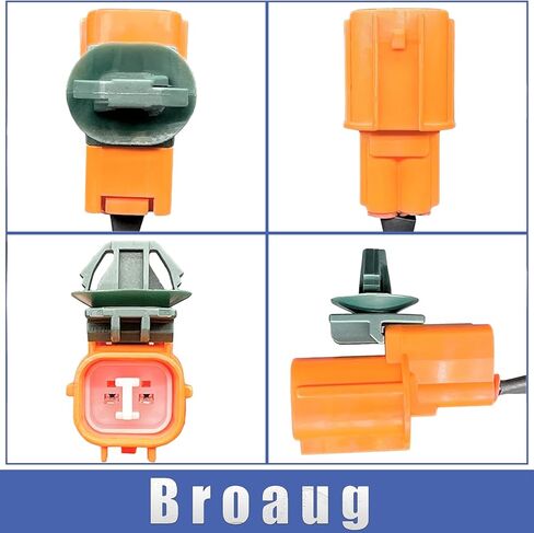 2 قطعة مستشعر سرعة العجلات الخلفية اليسرى واليمنى ABS متوافق مع أكورا MDX 2001-2006، هوندا بايلوت 2003-2008 أرقام OE 57470-S3V-A52، 695-661، 57475-S3V-A52، 695-657 in Saudi Arabia