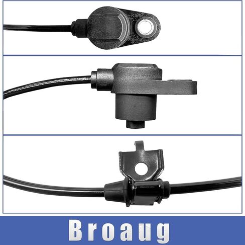 2 قطعة مستشعر سرعة العجلات الخلفية اليسرى واليمنى ABS متوافق مع أكورا MDX 2001-2006، هوندا بايلوت 2003-2008 أرقام OE 57470-S3V-A52، 695-661، 57475-S3V-A52، 695-657 in Saudi Arabia