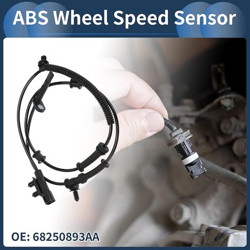 ABS Wheel Speed Sensor Front Left Right ABS Sensor Anti-lock Braking System Sensor No.68250893AA for Jeep Grand Cherokee 2016-2020 in Saudi Arabia