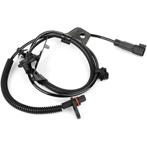 ABS Wheel Speed Sensor Compatible with Dodge & Jeep Models - Caliber 2007-2012, Compass 2007-2016, Patriot 2007-2017 - Front Left Driver Side, Replace# 5105573AA, 5105573AB in Saudi Arabia