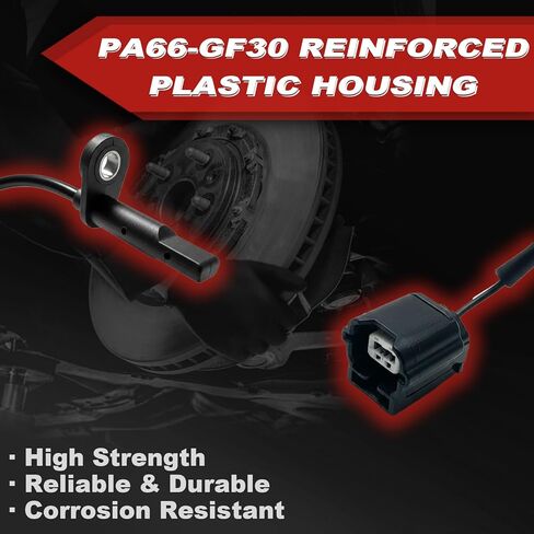 مستشعر سرعة عجلة ABS قطعة واحدة: خلفي يسار متوافق مع INFINITI 2013 JX35 V6 3.5L، 2014-2020 QX60 V6 3.5L، Nissan 2013-2020 Pathfinder V6 3.5L in Kuwait