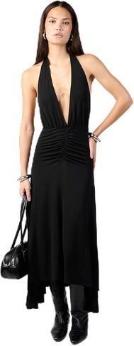 WEWOREWHAT Women's Halter Midi Dress in Kuwait