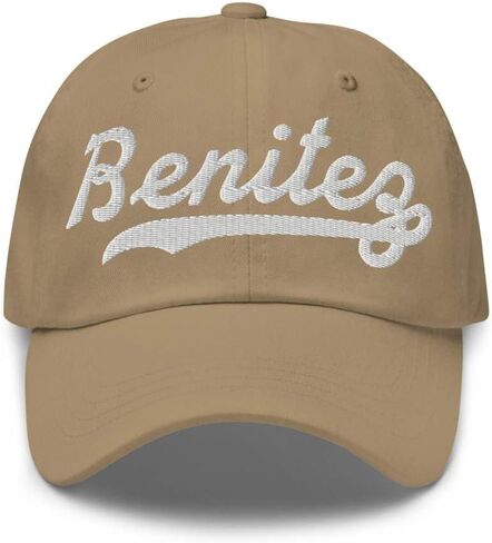 Benitez Hat Benitez Baseball Hat Personalized Custom Last Name Cap Family Name Headwear Surname Cap Gift Unisex Adjustable in Saudi Arabia