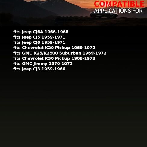 Transfer Case Output Shaft Seal Front fits Jeep FC170HD 1963 1964 1965 1966 Replacement 5351142, D2TZ7B215B 1 x in Saudi Arabia