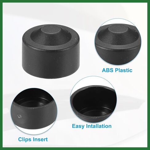 Motoforti Front Windshield Wiper Arm Nut Cover Cap Black Fit for BMW I3 2014-2021 - Pack of 2 Long-lasting in Saudi Arabia