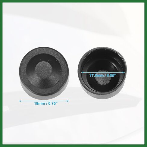 Motoforti Front Windshield Wiper Arm Nut Cover Cap Black Fit for BMW I3 2014-2021 - Pack of 2 Long-lasting in Saudi Arabia