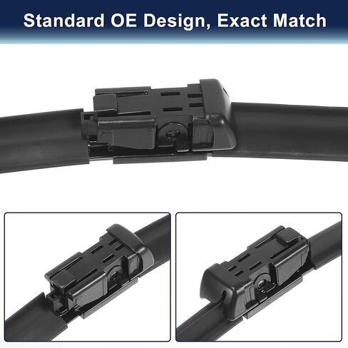 X AUTOHAUX 1 Pair 26"+17" Front Windshield Wiper Blade for Cadillac SRX 2009-2016 Windscreen Wiper OE Replacement Set All-Seasons Top-Lock, Not J/U Hook in Saudi Arabia