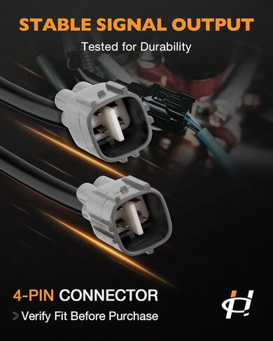 250-54113 250-24360 Oxygen Sensor Upstream Downstream Compatible with Toyota 2005-2011 Tacoma L4 2.7L, O2 Sensor Replaces 234-9050 234-4622, 2 Pcs in Saudi Arabia