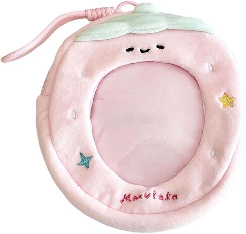 حقيبة عرض شفافة بسحاب - حقيبة حمل فخمة مقاومة للغبار، مقتنيات، سلاسل مفاتيح | حقيبة التخزين in Kuwait