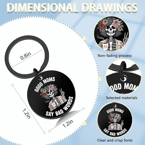 Best Mothers Day Gifts Best Mom Ever Gifts Funny Mama Keychain Mom Birthday Gifts from Daughter Son Unique Mothers Day Gift for Mom Perfect Mothers Day Birthday Thanksgiving Gift Ideas in Kuwait